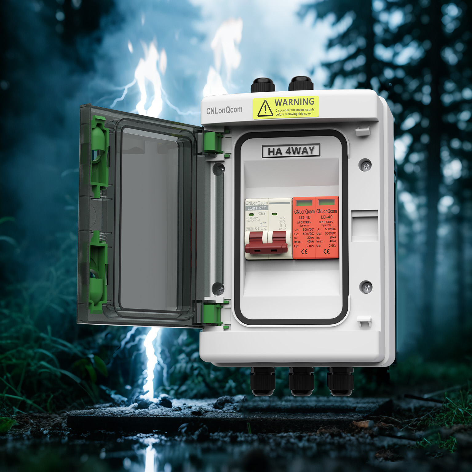 LQX-DC500V-1-1 PV kombinuotojo dėžutė Techninis baltas popierius